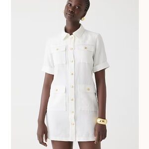 J. Crew Gamine shirtdress in linen NWOT